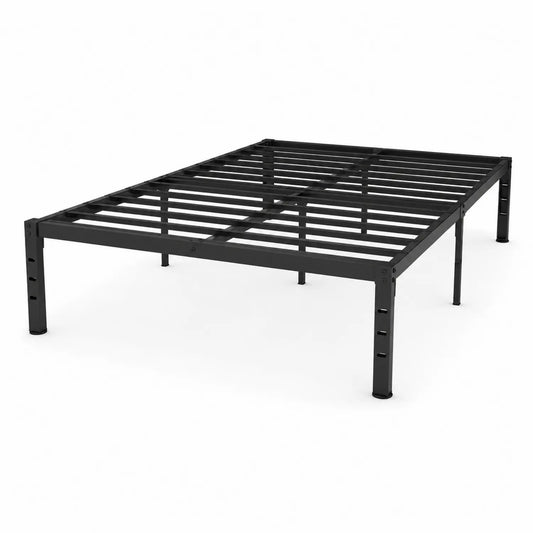 Metallbettgestell 200x160 cm Schwarz