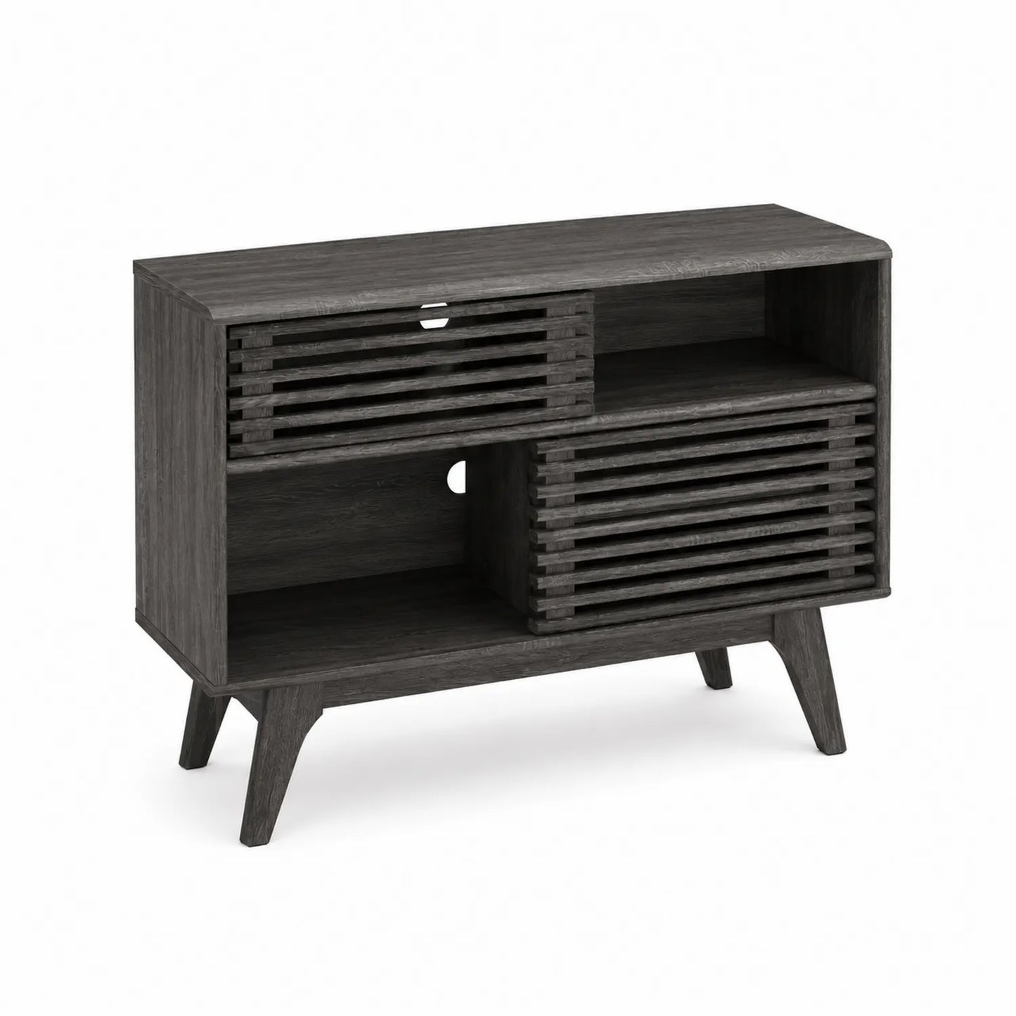 TV-Schrank Holz Anthrazit 120x40x70 cm