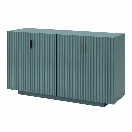 Sideboard MDF Blau 150x40x80 cm